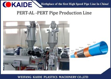 Haut tuyau en plastique efficace faisant la machine pour le tube 16mm-32mm de PERT d'AL de PERT