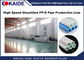 Chaîne de production à grande vitesse de tuyau des fibres de verre PPR 28m/Min pour la taille de tuyau du diamètre 20-63mm
